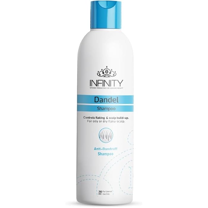 Infinity Dandel Medicated Anti-Dandruff Shampoo - Effective Dandruff & Itch Treatment with Pyrithione Zinc & Selenium + Nourishing Natural Oils - 250ml I by Al Shabrawini Pharmacy - Image 2